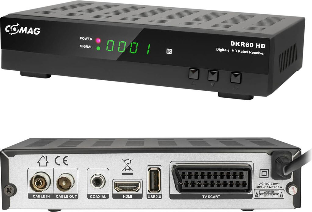 Comag Dkr 60 Hd Bedienungsanleitung Comag HD Kabel-Receiver DKR 60 Kabelreceiver | Kaufland.de
