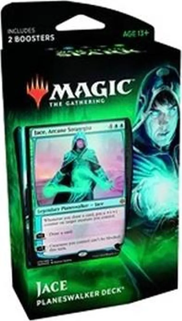 Pack Jace Planeswalker Deck War of the Spark avec 2 Boosters Magic