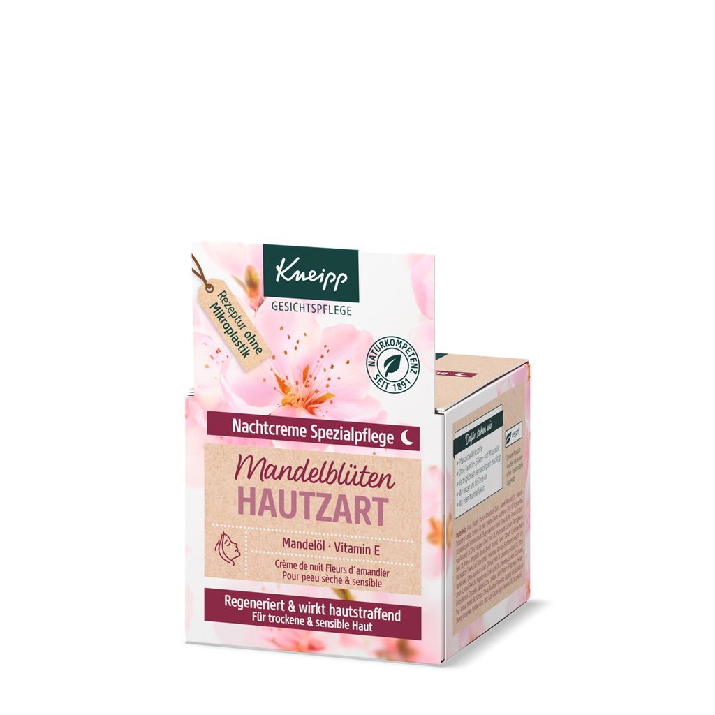 Kneipp Luxury Night Cream avec des fleurs d'amandier 50ml Image du produit 