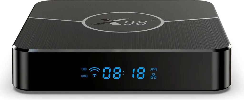 Passerelle Multimédia X98 Plus Android 11 lecteur streaming 4K