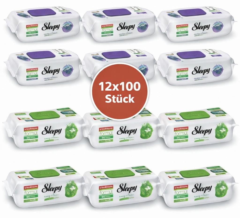 Salviette detergenti per superfici Sleepy Easy Clean – Immagine del prodotto 
