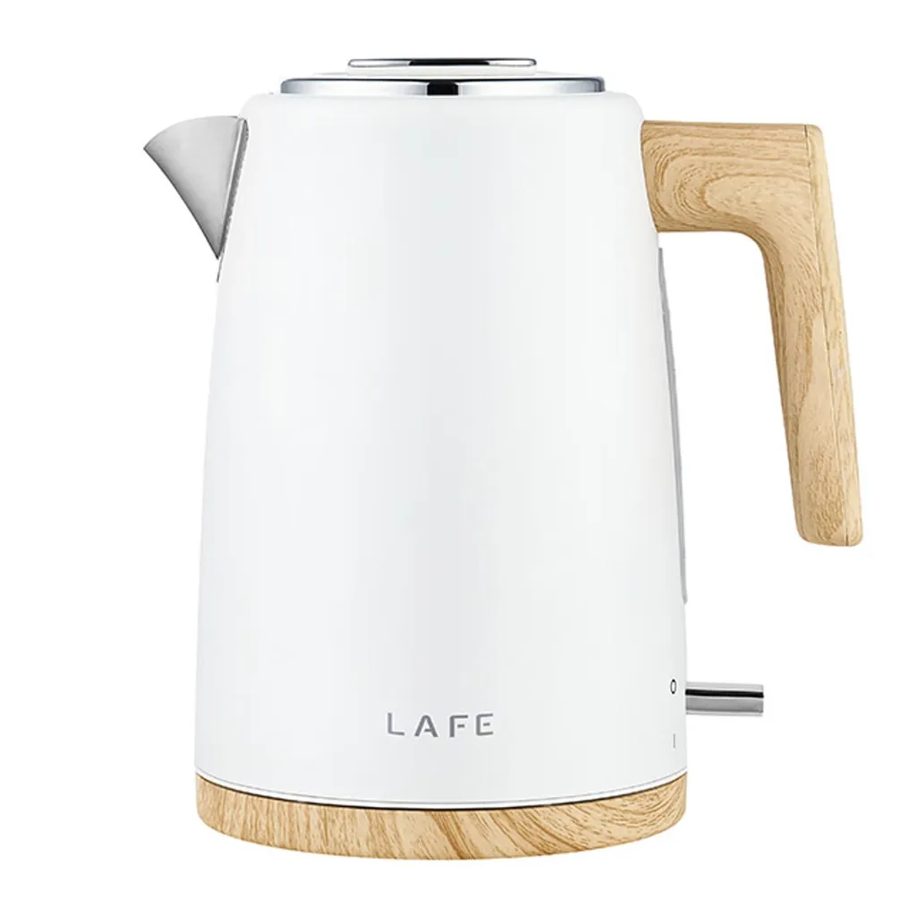 Bouilloire électrique rapide 2200W Lafe 1,7L - Style Scandinave Blanc - 2