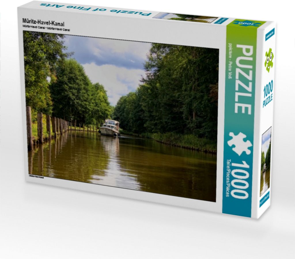 Calvendo Müritz-Havel-Kanal 1000 Teile Puzzle quer 640x480mm, ; 7374241