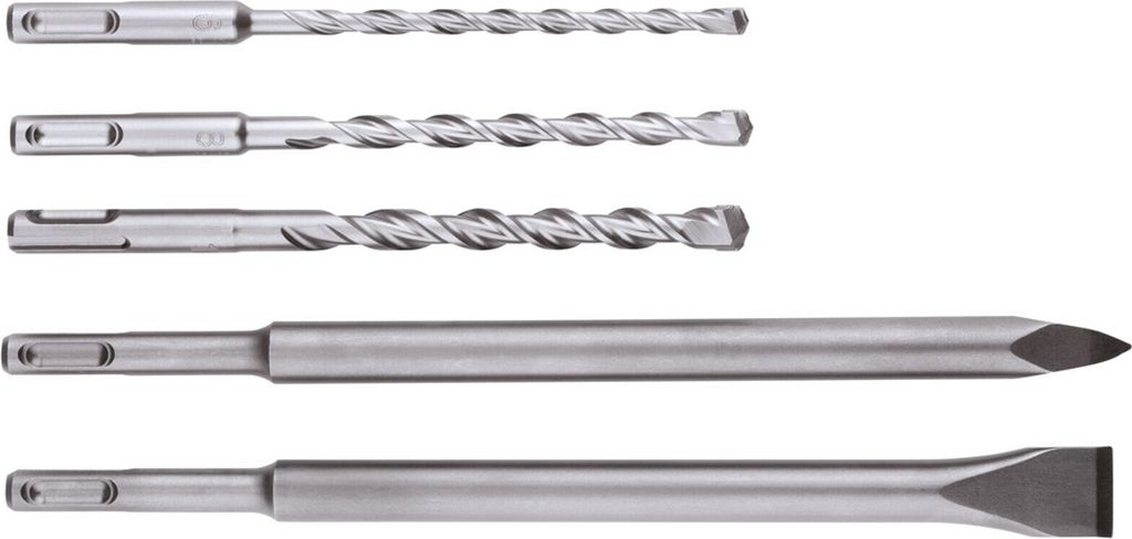 Metabo Bohrer-/Meisselset SDS-plus SP 5-tlg. Produktbild 