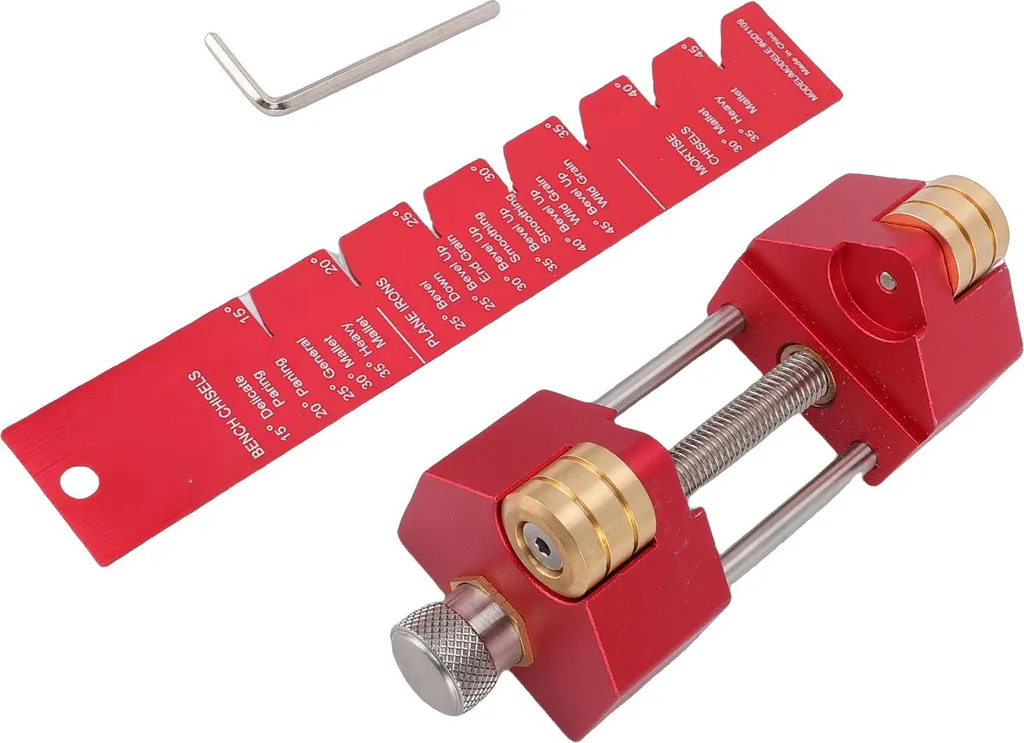 Guide de meulage pour angle constant pour ciseaux à bois et menuisiers - 9