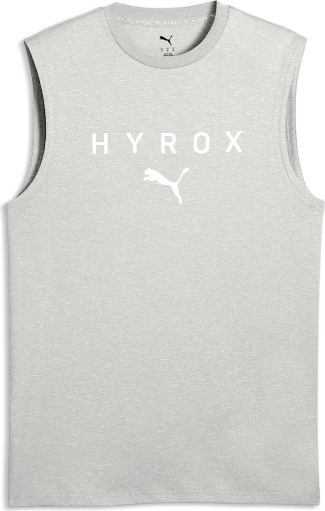 Puma UNI PUMA x HYROX CUTOFF TANK - grau, Größe:S