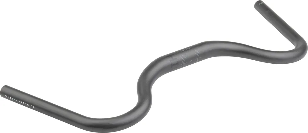 Guidon Whisky Winston Carbon 31.8mm 600mm Noir Mat pour Vélo de Ville