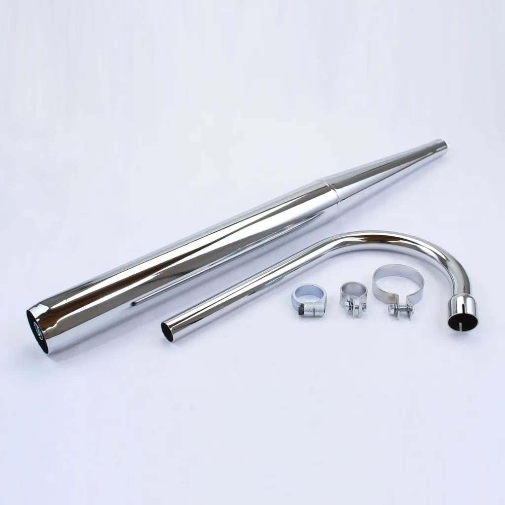 Échappement pour Restauration Zündapp C 50 Sport et GTS 50 Type 529