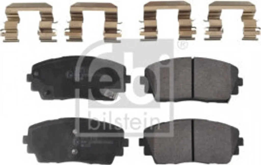 Plaquettes de frein haute performance Febi 116312 - Silencieuses et OE