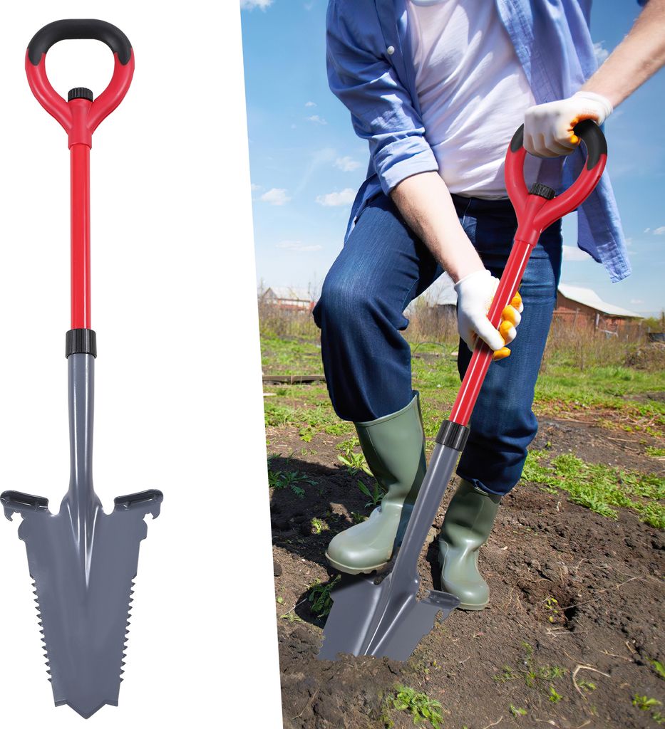 Hengda 2pcs Spaten Root Wurzelspaten umgekehrtes V-förmiges Produktbild 