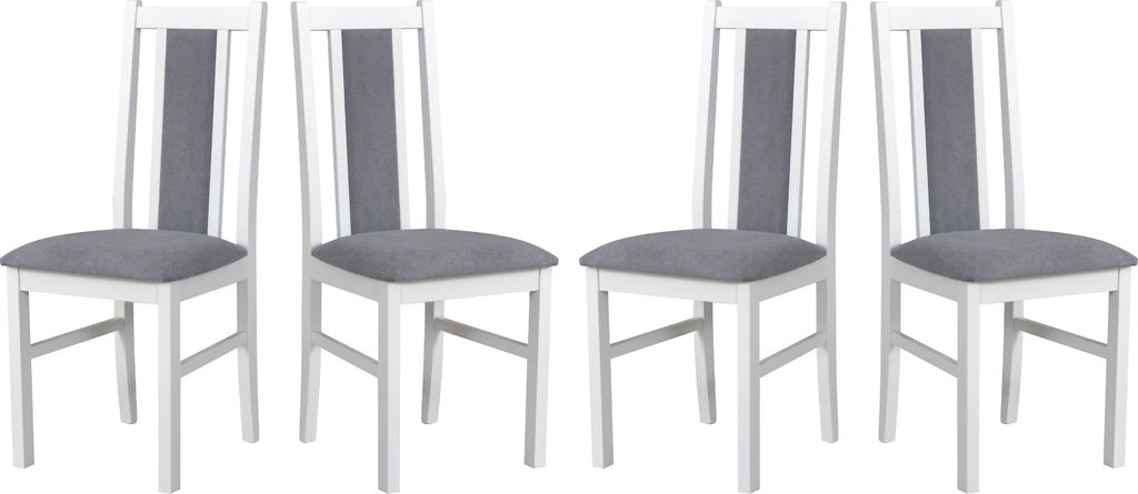 Chaise de salle à manger - Set 4x BOS 14 blanc, soro 90 Image du produit 