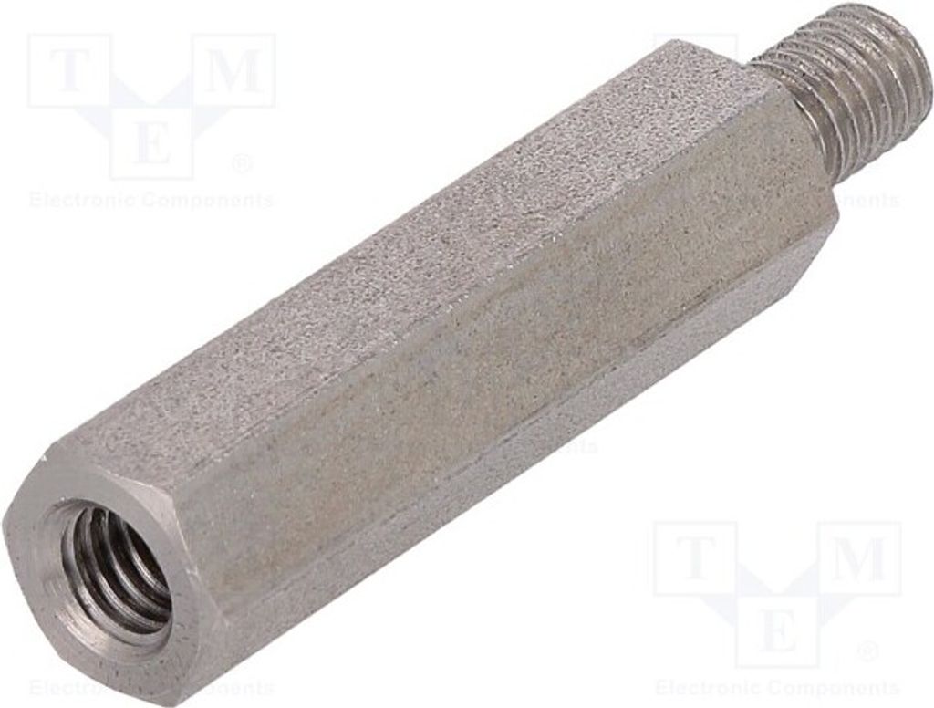 10x Distanzmuffe mit Gewinde 30mm Innengew: M5 Außengew: M5 248X30 Distanzelemente