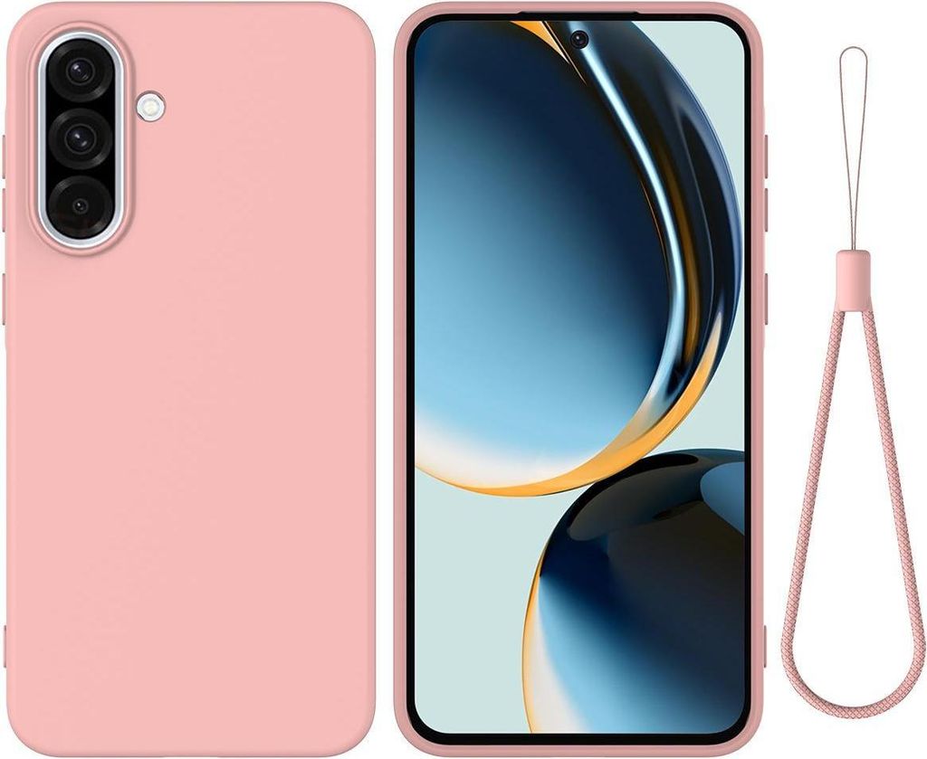 Mobigear Rubber Touch Samsung Galaxy A37 Silikon Hülle Backcover - Pink