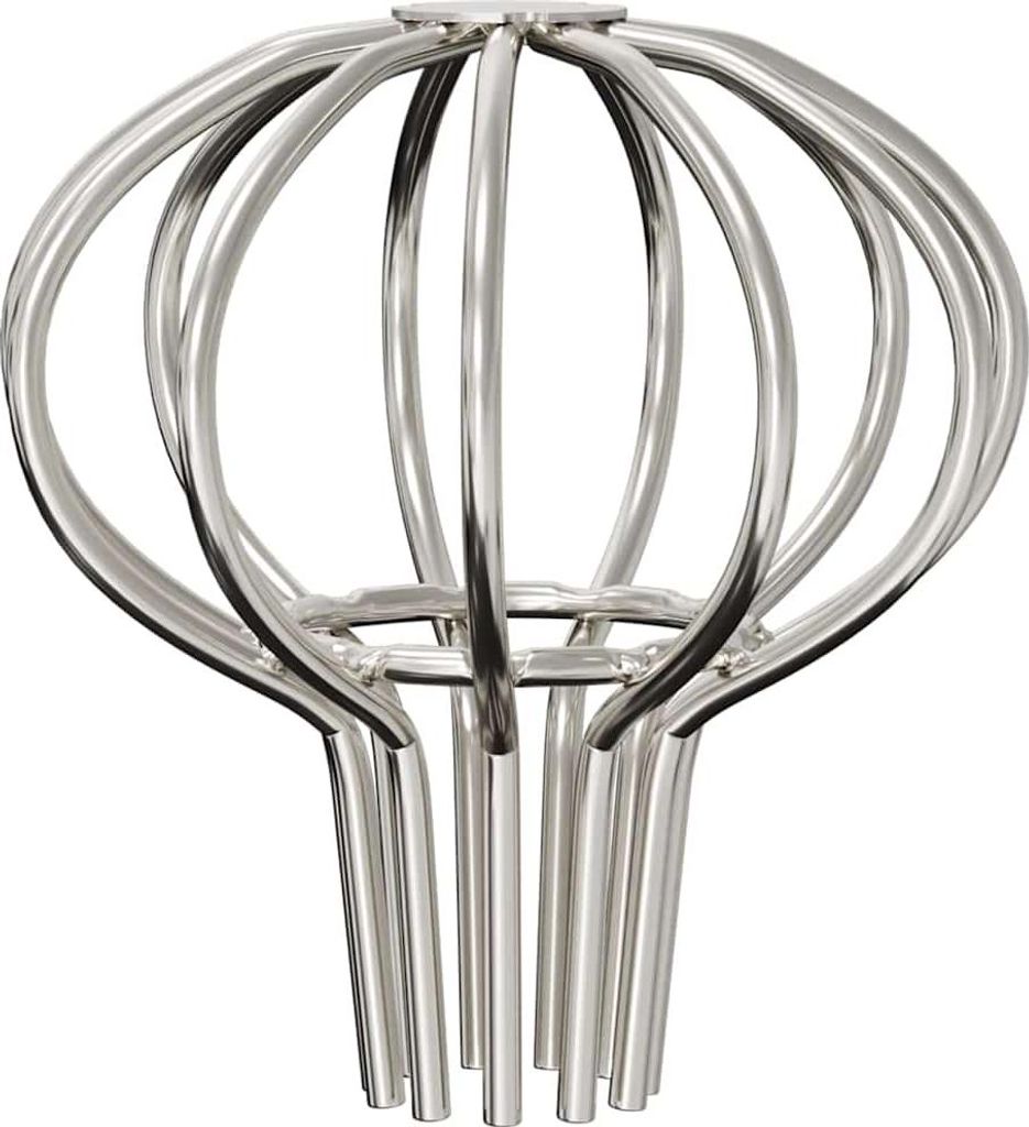 vidaXL Dachrinnenblattschutz 8 pcs Silber 50 mm Edelstahl
