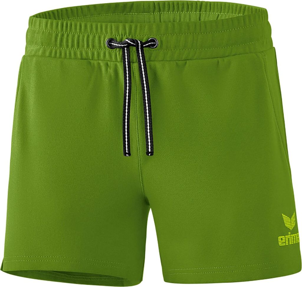 Erima Essential Sweatshorts Damen - Twist Of Lime / Lime Produktbild 
