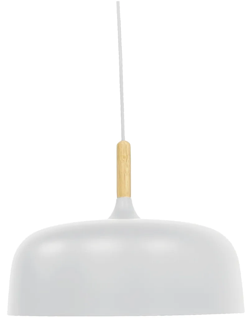 Suspension Design LUXULA E27 IP20 Blanche Ronde 30cm Finition Premium
