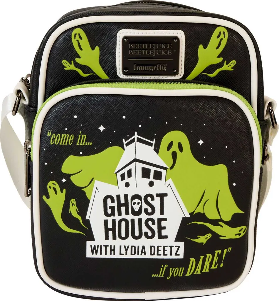 Sac à dos en similicuir Loungefly Beetlejuice 2 Ghost House Edition