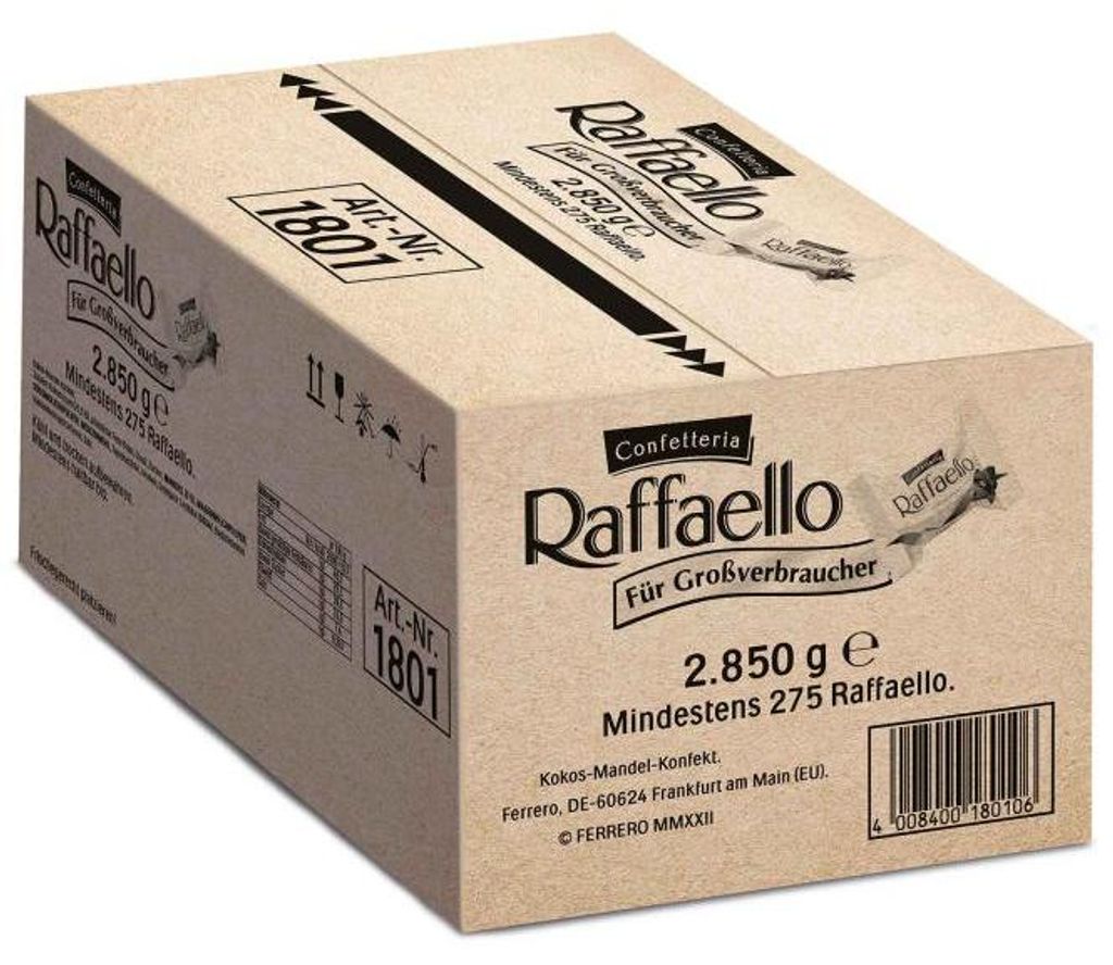 Ferrero Raffaello, Gebäck, Kokosgebäckkugel, Kokos Mandel Produktbild 
