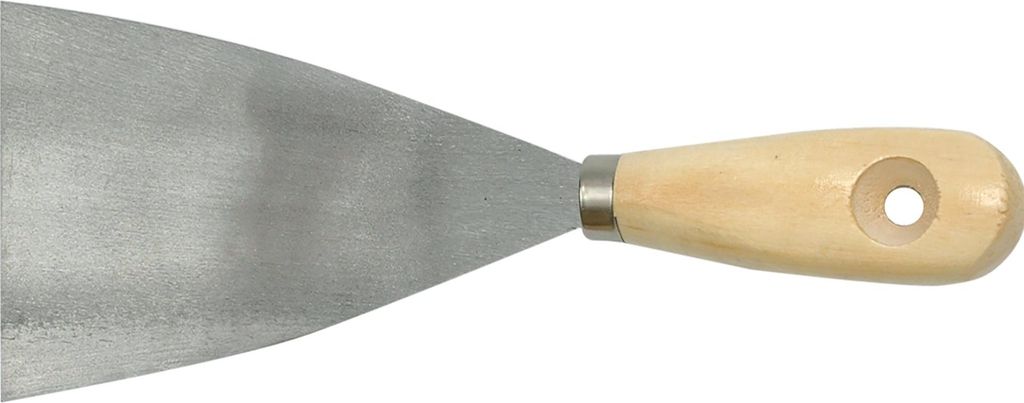 Szpachla malarska ze stali, 100 mm, z drewnianą rączką Zdjęcie produktu 