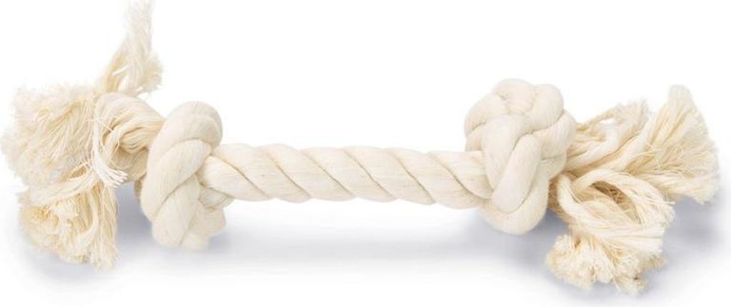 Beeztees Spieltau - Hundespielzeug - weiß - mini - ca. 50 g