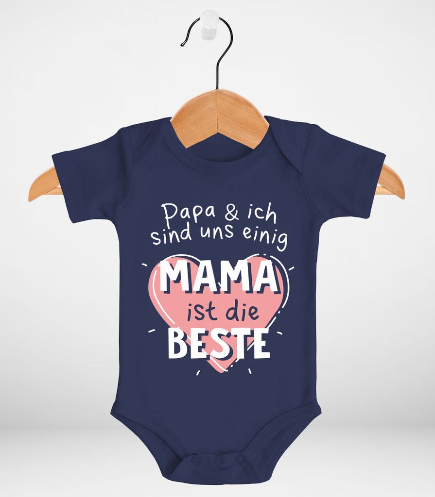 Baby Body mit Spruch Papa und ich sind uns Kaufland.de
