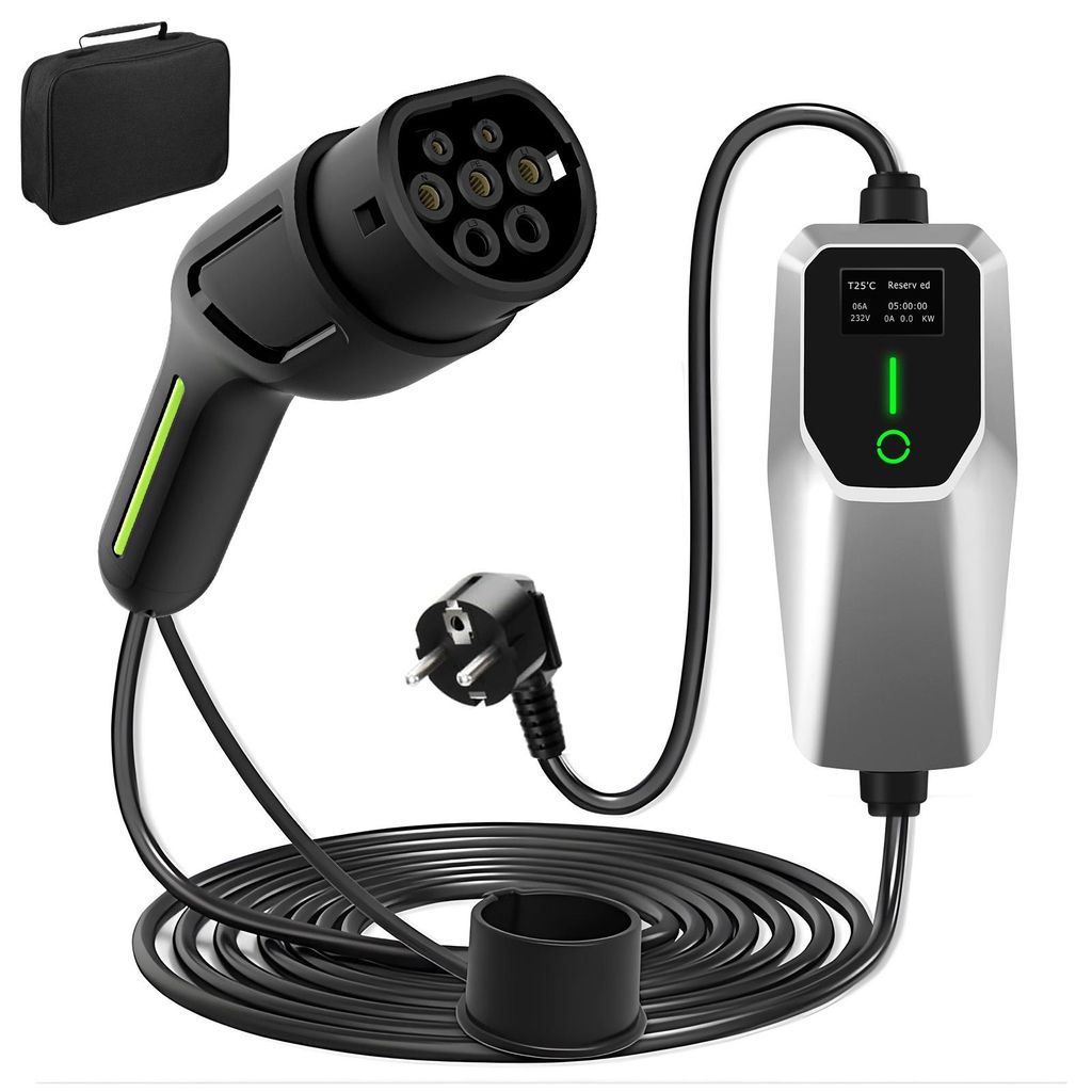 Hexinex tipo 2 EU Cavo di ricarica con app - 3,68 kW, Immagine del prodotto 