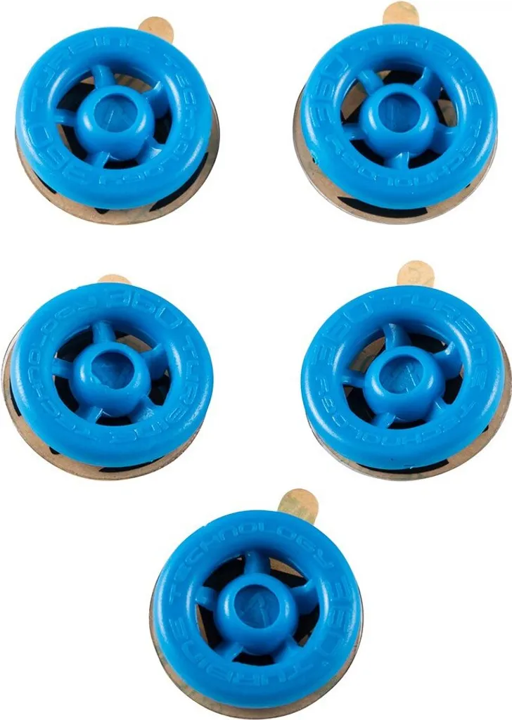 Turbines d'Aération Bleues pour Casques Leatt 5.0 à 6.5 - Lot de 5 Pièces