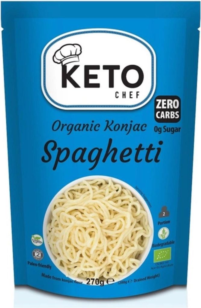 KETO-PASTA (SPGHETTI DE CONJONCES) SANS GLUTENE270 g - Image du produit 