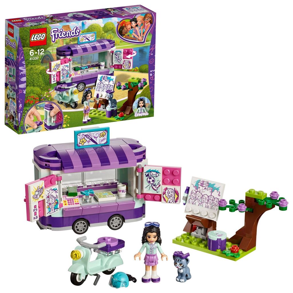 LEGO Friends Emmas rollender Kunstkiosk 41332