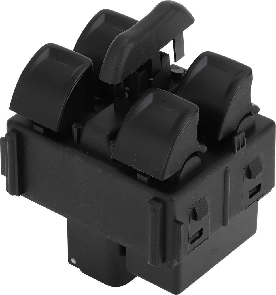 Elektrischer Fensterschalter Nr. 68156217AA Fenstersteuerschalter für Jeep Wrangler 2011-2017 Schwarz