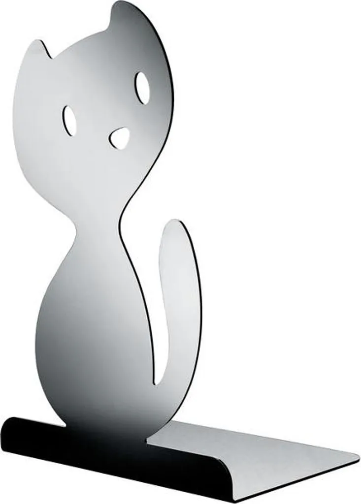 Alessi Vigo AMMI30 2 - Reggilibri di Design in Acciaio Inox Miriam Mirri