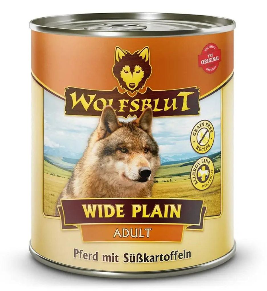 Wolfsblut Adult Wide Plain, Adult, Pferd, 800 g, Produktbild 
