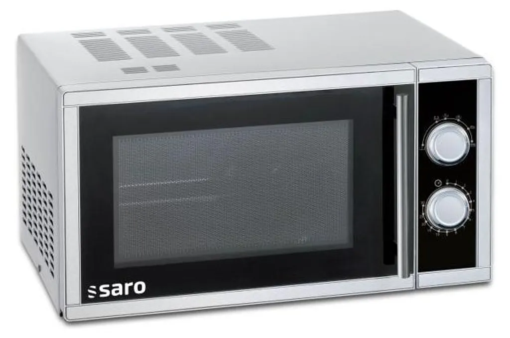 Four à micro-ondes Saro avec grill WD 900 U en acier inox de 25 litres