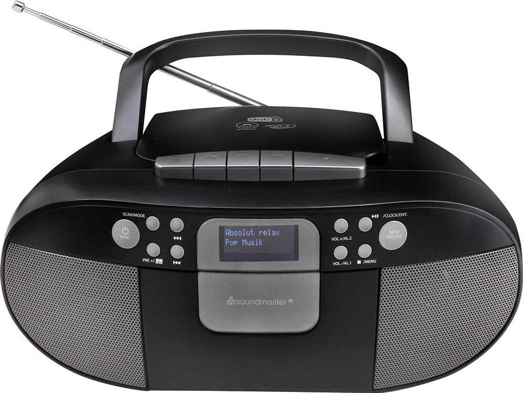 soundmaster SCD7800SW Přenosný přehrávač CD Obrázek produktu 
