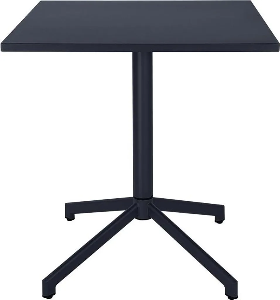 Table pliante Bolero Porto bleu ardoise 700x750mm pour terrasse