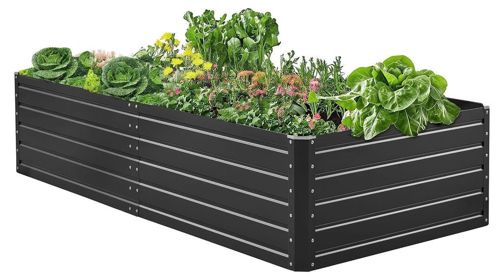 Jardinière surélevée en métal VEVOR 2032 x 1016 x 470 mm, Image du produit 