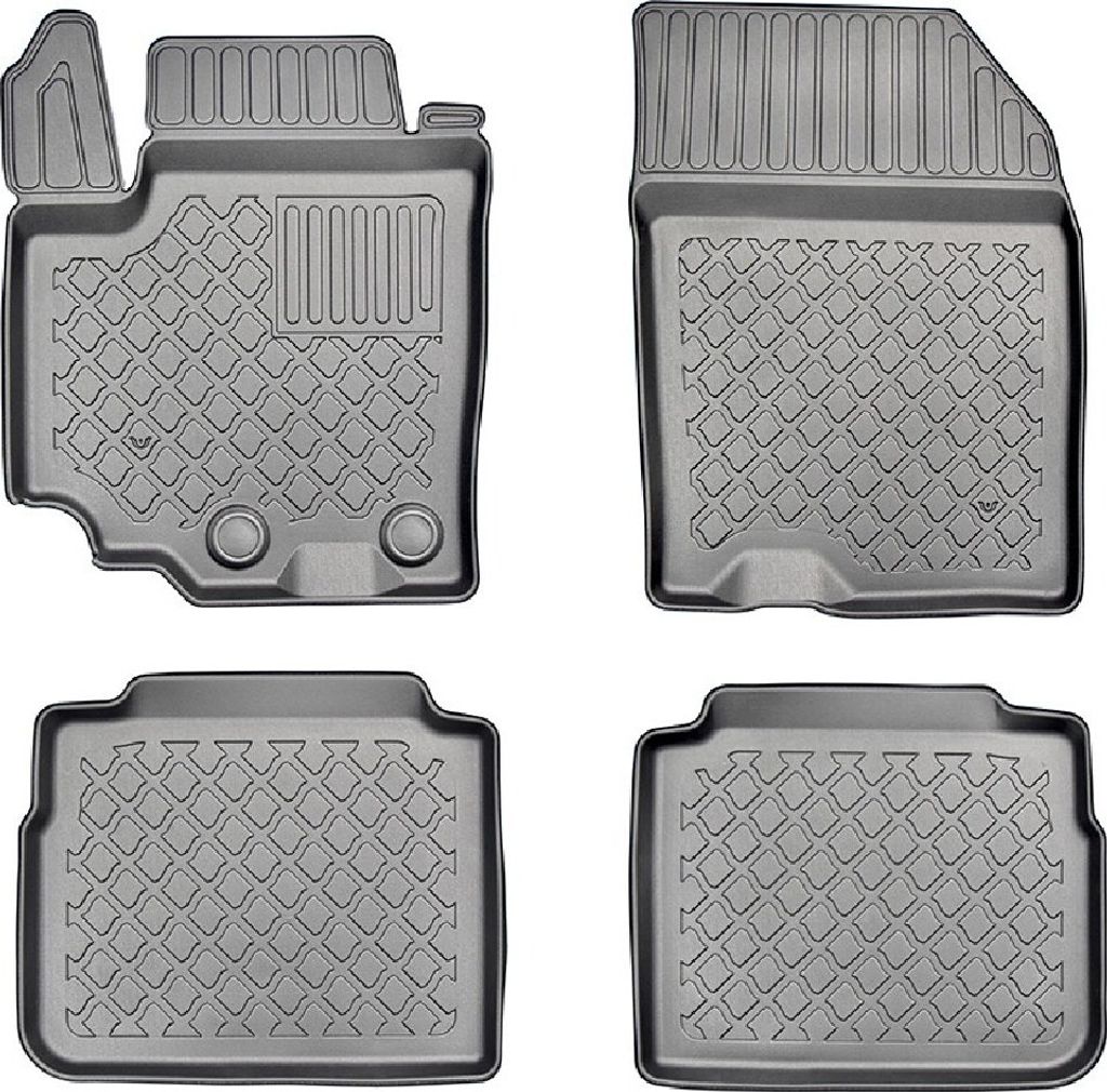 Z534866 TPE-GummiFußmatten passend für Suzuki SX-4 II S-Cross 09.2013-2019