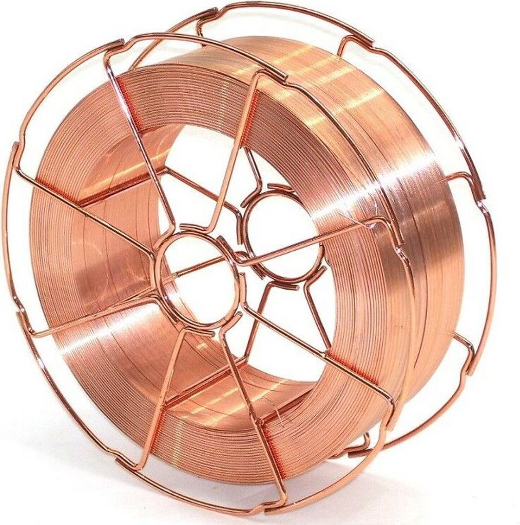 Dorn Korbspule 15kg Schutzgas Schweißdraht SG2 1,0mm MIG Produktbild 