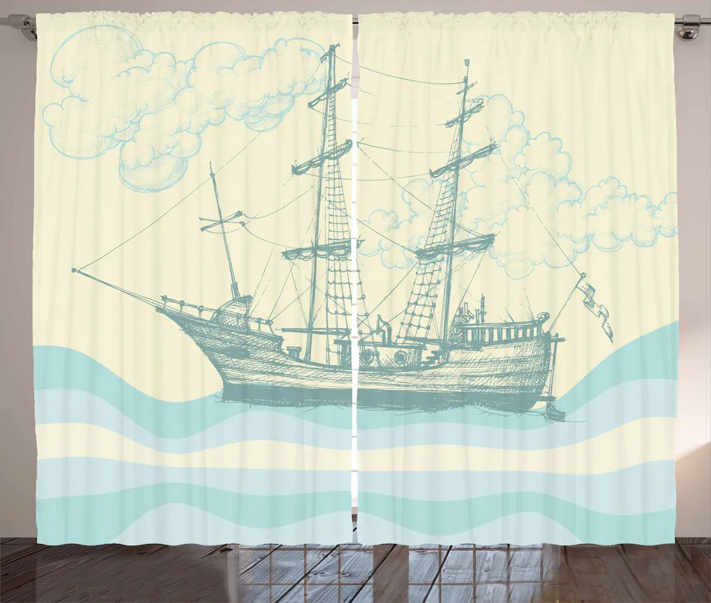 Tenda ABAKUHAUS Vintage Boat: Vivi l'Atmosfera del Mare a Casa