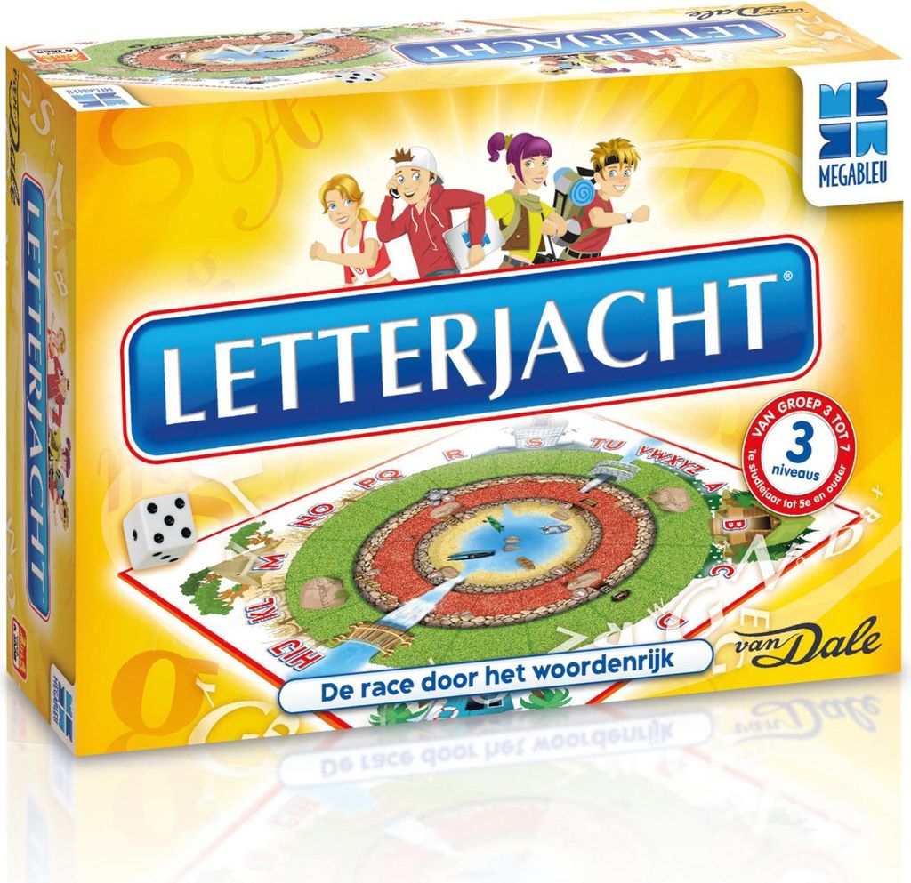 MEGABLEU Letterjacht, Jeu de société, Mot, 6 ans(a), 30 Image du produit 