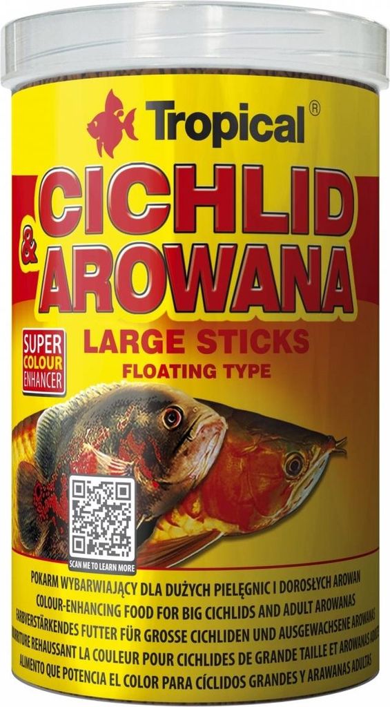 Cichliden & Arowana Premium Sticks 250ml/75g