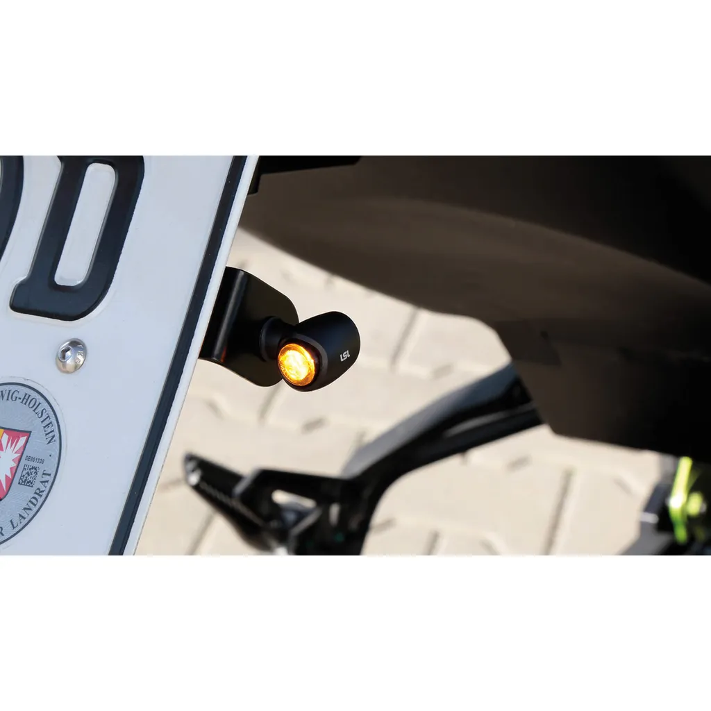 Frecce LED LSL NOVA-PRO Omologate - Indicatori Direzione Micro Neri - 12