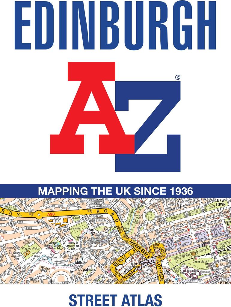 Edinburgh A-z Street Atlas – Lingua: Inglese