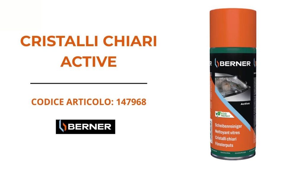 Berner Cristalli chiari Active bomboletta spray pulizia di Immagine del prodotto 