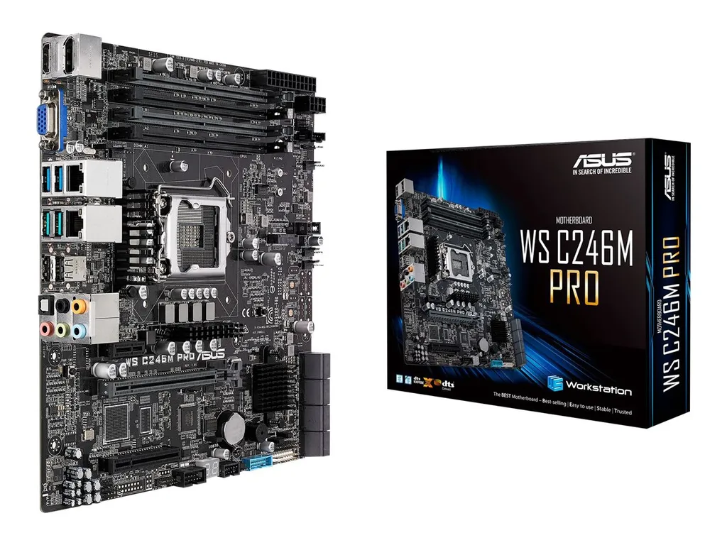 ASUS WS C246M PRO Carte Mère Micro ATX LGA1151 C246 90SW00E0-M0EAY0 - 6