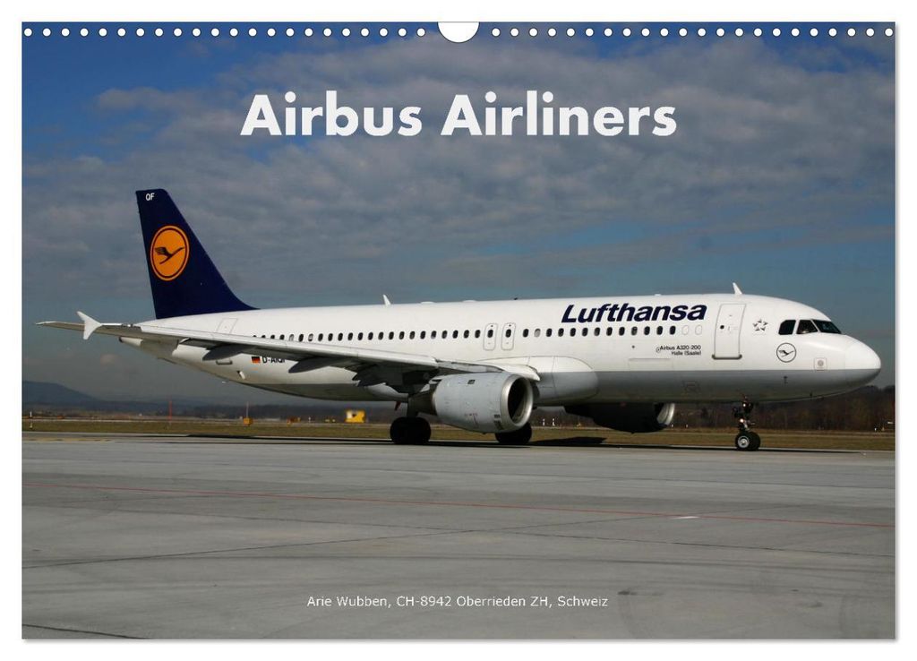 Airbus Airliners (Wandkalender 2027 DIN A3 quer), CALVENDO Monatskalender