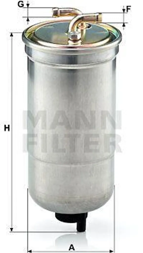 Filtre à Carburant WK 853/16 Haute Performance pour Honda OE 16901S6FE01