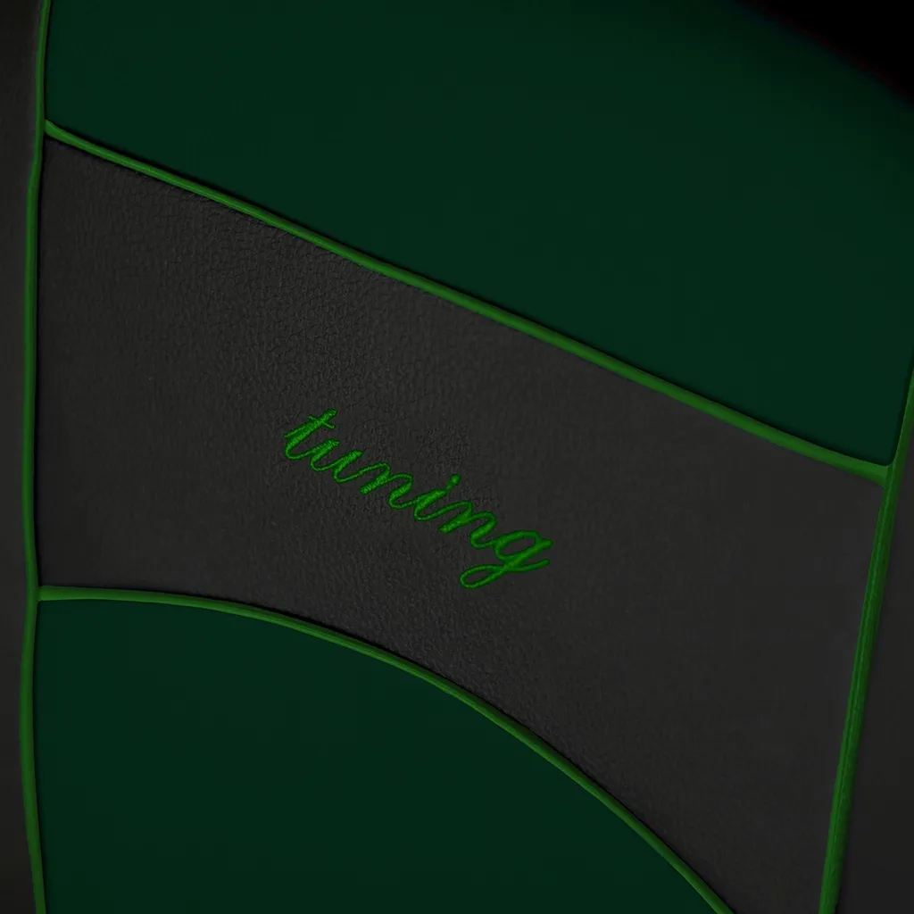 Interni BMW E46 Green Edition - Set Coprisedili Auto Universali - 10
