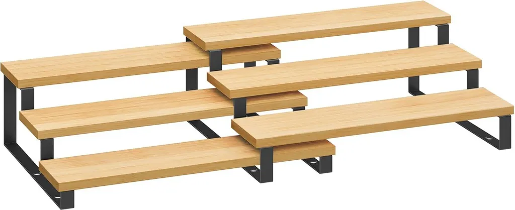Étagère aromates bambou extensible pour éliminer le désordre