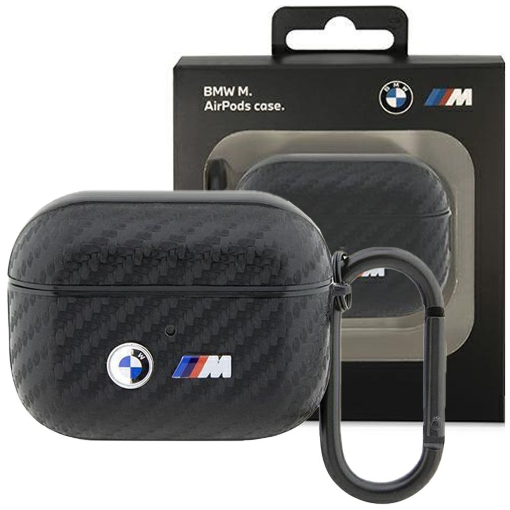 BMW BMAPWMPUCA2 AirPods Pro Cover schwarz/schwarz Carbon Produktbild 